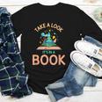 Take a Look It's In a Book Reading Teacher Book Lover Youth Long Sleeve Tee