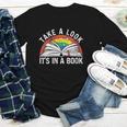 Take a Look It's In a Book Reading Vintage Retro Rainbow Youth Long Sleeve Tee Take a Look It's In a Book Reading Vintage Retro Rainbow Youth Long Sleeve Tee