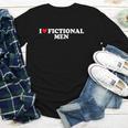 I Love Heart Fictional Men Simple Cute Reading Books Youth Long Sleeve Tee