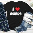 I Love Horror Heart Movies TV Show Books Writing Read Youth Long Sleeve Tee I Love Horror Heart Movies TV Show Books Writing Read Youth Long Sleeve Tee