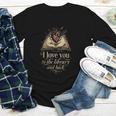 I Love You To The Library And Back Anatomical Heart Book Youth Long Sleeve Tee