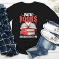 Maybe Books Are Addicted To Me Reading Present Youth Long Sleeve Tee