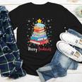 Merry Bookmas Book Christmas Tree Lights Xmas Men Women Kids Youth Long Sleeve Tee Merry Bookmas Book Christmas Tree Lights Xmas Men Women Kids Youth Long Sleeve Tee