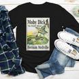 Moby Dick Book Cover Illustration Youth Long Sleeve Tee