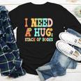 I Need A Huge Stack Of Books Reading Bookworm Joke Youth Long Sleeve Tee
