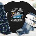 I Have No Control On A Cruise They Book Themselves Youth Long Sleeve Tee I Have No Control On A Cruise They Book Themselves Youth Long Sleeve Tee