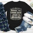 Normal Isn't Coming Back Jesus Is Book Of Revelations Bible Youth Long Sleeve Tee