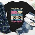 Once Upon A Time There Was A Girl Who Really Loved Books It Youth Long Sleeve Tee Once Upon A Time There Was A Girl Who Really Loved Books It Youth Long Sleeve Tee