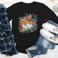 Open Book With Colorful Floral Reading Magic Youth Long Sleeve Tee Open Book With Colorful Floral Reading Magic Youth Long Sleeve Tee