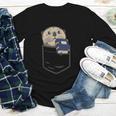 Otter Cute Read Reading Book Librarian Across America Kids Youth Long Sleeve Tee