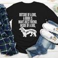 Outside Of A Dog A Book Is Man's Best Friend Apparel Youth Long Sleeve Tee Outside Of A Dog A Book Is Man's Best Friend Apparel Youth Long Sleeve Tee
