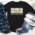 Preppy 100 Days Of School Goose Coffee Books Teacher Life Youth Long Sleeve Tee