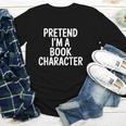 Pretend I'm A Book Character Costumes For Kids Halloween Youth Long Sleeve Tee