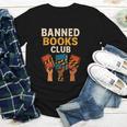 Read Banned Books Club Freely Anti-Censorship Librarian Youth Long Sleeve Tee