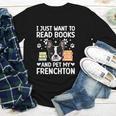 Read Books & Pet My Frenchton Owner Frenchton Lover Youth Long Sleeve Tee
