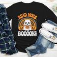 Read More Books Booooks Ghost Pumpkin Cute Teacher Halloween Youth Long Sleeve Tee Read More Books Booooks Ghost Pumpkin Cute Teacher Halloween Youth Long Sleeve Tee