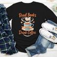 Read Books And Drink Coffee Cozy Book Lover Youth Long Sleeve Tee