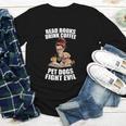 Read Books Drink Coffee Pet Dogs Fight Evil Bookworm Dog Youth Long Sleeve Tee Read Books Drink Coffee Pet Dogs Fight Evil Bookworm Dog Youth Long Sleeve Tee