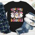 Read More Books Ghosts Reading Book Teacher Halloween Youth Long Sleeve Tee Read More Books Ghosts Reading Book Teacher Halloween Youth Long Sleeve Tee