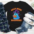 Read More Books Halloween Book Cute Ghost Reading Teaching Youth Long Sleeve Tee Read More Books Halloween Book Cute Ghost Reading Teaching Youth Long Sleeve Tee