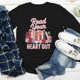 Read Your Heart Out Book Lover Reading Enthusiasts Floral Youth Long Sleeve Tee Read Your Heart Out Book Lover Reading Enthusiasts Floral Youth Long Sleeve Tee