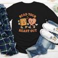 Read Your Heart Out Teacher Valentines Reading Book Love Youth Long Sleeve Tee Read Your Heart Out Teacher Valentines Reading Book Love Youth Long Sleeve Tee