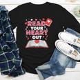 Read Your Heart Out Valentines Day Reading Book Kids Teacher Youth Long Sleeve Tee Read Your Heart Out Valentines Day Reading Book Kids Teacher Youth Long Sleeve Tee