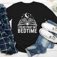 I Read Past My Bedtime Book Lover For Women Men Kids Youth Long Sleeve Tee