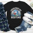 I Read Past My Bedtime Reading Dolphin Book Lover Youth Long Sleeve Tee
