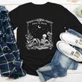 Read In Peace Skeleton Reading Book Halloween Bookish Youth Long Sleeve Tee