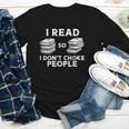 I Read Reading Book Librarian Across America Men Women Kids Youth Long Sleeve Tee