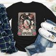 The Reader Tarot Card Shirt Bird Book Lover Bookworm Youth Long Sleeve Tee
