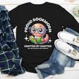 Reading Book Lovers Glasses Cartoon Worm Books Cute Bookworm Youth Long Sleeve Tee