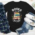 Reading Books Are My Therapy Youth Long Sleeve Tee