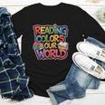 Reading Colors Our World Books Lover Youth Long Sleeve Tee Reading Colors Our World Books Lover Youth Long Sleeve Tee