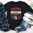Reading Is My Favorite Sport Book Lover Keepsake For Women Youth Long Sleeve Tee Reading Is My Favorite Sport Book Lover Keepsake For Women Youth Long Sleeve Tee