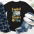 Reading Hobby Bookshelves Library Fueled By Books And Tea Youth Long Sleeve Tee Reading Hobby Bookshelves Library Fueled By Books And Tea Youth Long Sleeve Tee