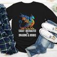 Reading Lover Easily Distracted By Dragons And Books Dragon Youth Long Sleeve Tee Reading Lover Easily Distracted By Dragons And Books Dragon Youth Long Sleeve Tee