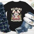 Reading Makes You Hoppier Bunny Book Fans Toddler Kid Youth Long Sleeve Tee Reading Makes You Hoppier Bunny Book Fans Toddler Kid Youth Long Sleeve Tee