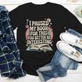 Reading Quote For Bookworm And Librarian Youth Long Sleeve Tee