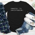 Reading Is Resistance Banned Books Youth Long Sleeve Tee