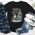 Reading Is Snow Much Fun Christmas Books Snowman Bookworm Youth Long Sleeve Tee Reading Is Snow Much Fun Christmas Books Snowman Bookworm Youth Long Sleeve Tee