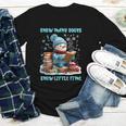 Reading Snow So Many Books Christmas Snow Little Time Youth Long Sleeve Tee