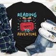 Reading Is A Ticket To Adventure Fun Book Lovers Fun Youth Long Sleeve Tee Reading Is A Ticket To Adventure Fun Book Lovers Fun Youth Long Sleeve Tee