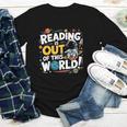Reading Is Out Of This World Space Book Lover Kids Youth Long Sleeve Tee Reading Is Out Of This World Space Book Lover Kids Youth Long Sleeve Tee