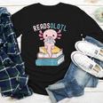 Reads Alotl Shirt Kids Readsolotl Read Axolotl Shirt Books Youth Long Sleeve Tee