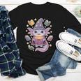 ReadsALOTL Cute Axolotl Book Lover Youth Long Sleeve Tee
