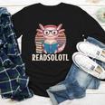 Readsolotl Axolotl Reading Book Lover Kawaii Bookworms Youth Long Sleeve Tee Readsolotl Axolotl Reading Book Lover Kawaii Bookworms Youth Long Sleeve Tee