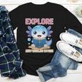 Readsolotl Kawaii Axolotl Book Lover Reading Youth Long Sleeve Tee Readsolotl Kawaii Axolotl Book Lover Reading Youth Long Sleeve Tee