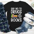 Red Ribbon Week Say No To Drugs Say Yes To Books Drug Free Youth Long Sleeve Tee Red Ribbon Week Say No To Drugs Say Yes To Books Drug Free Youth Long Sleeve Tee